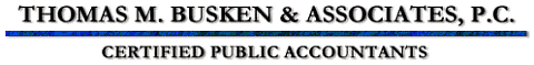 Thomas M. Busken & Associates, P.C. - Certified Public Accountants
